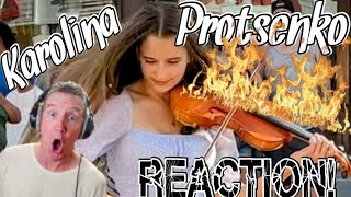 Karolina Protsenko  -  Bohemian Rhapsody (Queen) Violin Cover *REACTION!* 🔥