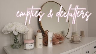 May Empties & Declutters \\ Perfume, Skincare, Hair Care, Hygiene 🤗 💗