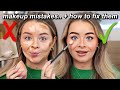 Common makeup mistakes  and how to fix them 