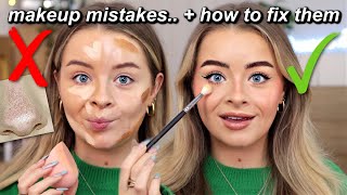 Common MAKEUP MISTAKES ❌ and how to FIX THEM! ✅