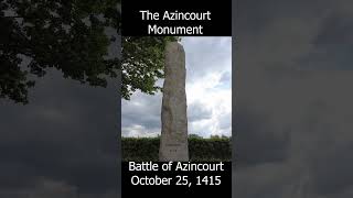 Battle of Azincourt Monument #agincourt #battleofagincourt  #hundredyearswar #medievalhistory