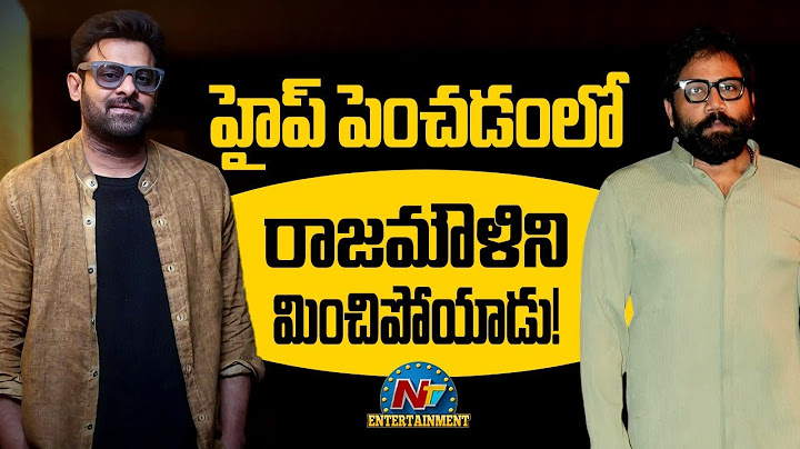 Prabhas Spirit Movie Update | Sandeep Reddy Vanga | Ma Dong-seok || NTVENT