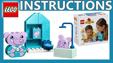 LEGO Instructions | Daily Routines: Bath Time | 10413| LEGO DUPLO 2024