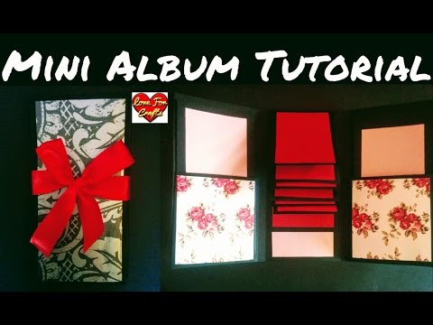 How To Make A Mini Album, DIY Accordion Mini Album, Mini Album, Paper  Crafts, @VENTUNOART ​, art, scrapbooking, handicraft, album, How To Make  A Mini Album