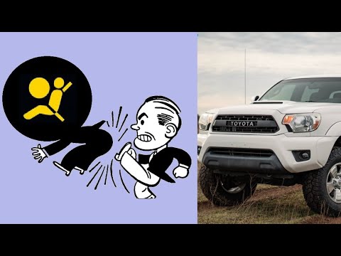 Video: ¿Cómo se reinicia la luz del airbag en una Toyota Tacoma?