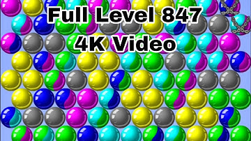 Bubble shooter game video || Full level 847