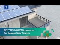 Beny bym 600w microinverter for balcony solar system