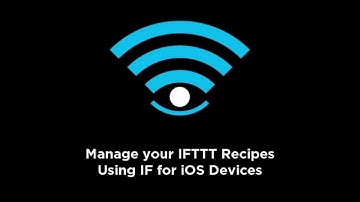 Use IF to Manage your IFTTT recipes