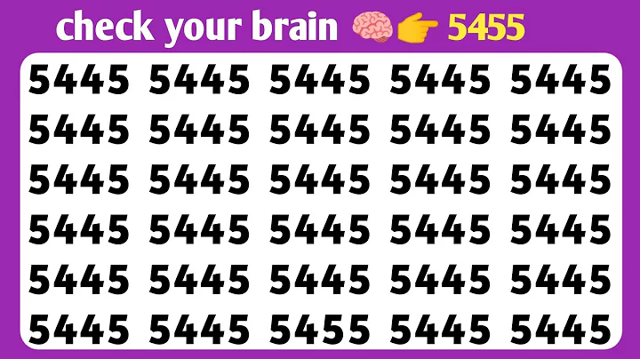 ✅ "Spot the Odd Number & Letter Challenge – Only Sharp Eyes Can Pass!"