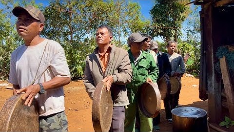 Đám tang theo phong tục người Jrai | Cồng Chiêng Blang 3