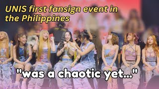 UNIS Fansign Filled with Adorable Chaos and Shouting in Excitement | Cebu Philippines Fan Sign Event