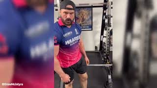 Wwe Meets Ipl Drew Mcintyre Wears Rajasthan Royals Vaibhav Suryavanshi Jersey In The Gym
