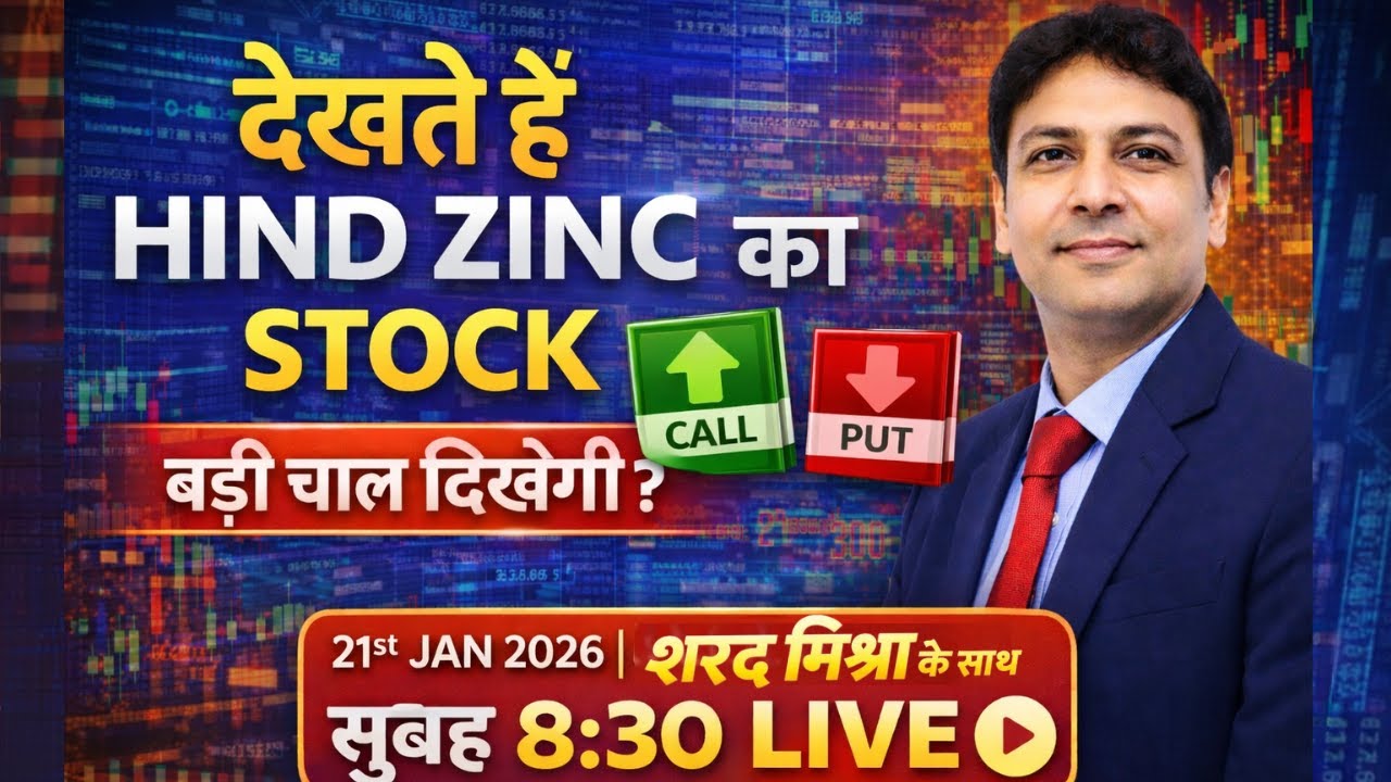 Hind Zinc Stock Analysis | Market Outlook & Nifty Trends | 21 Jan 2026 | Sharad Mishra