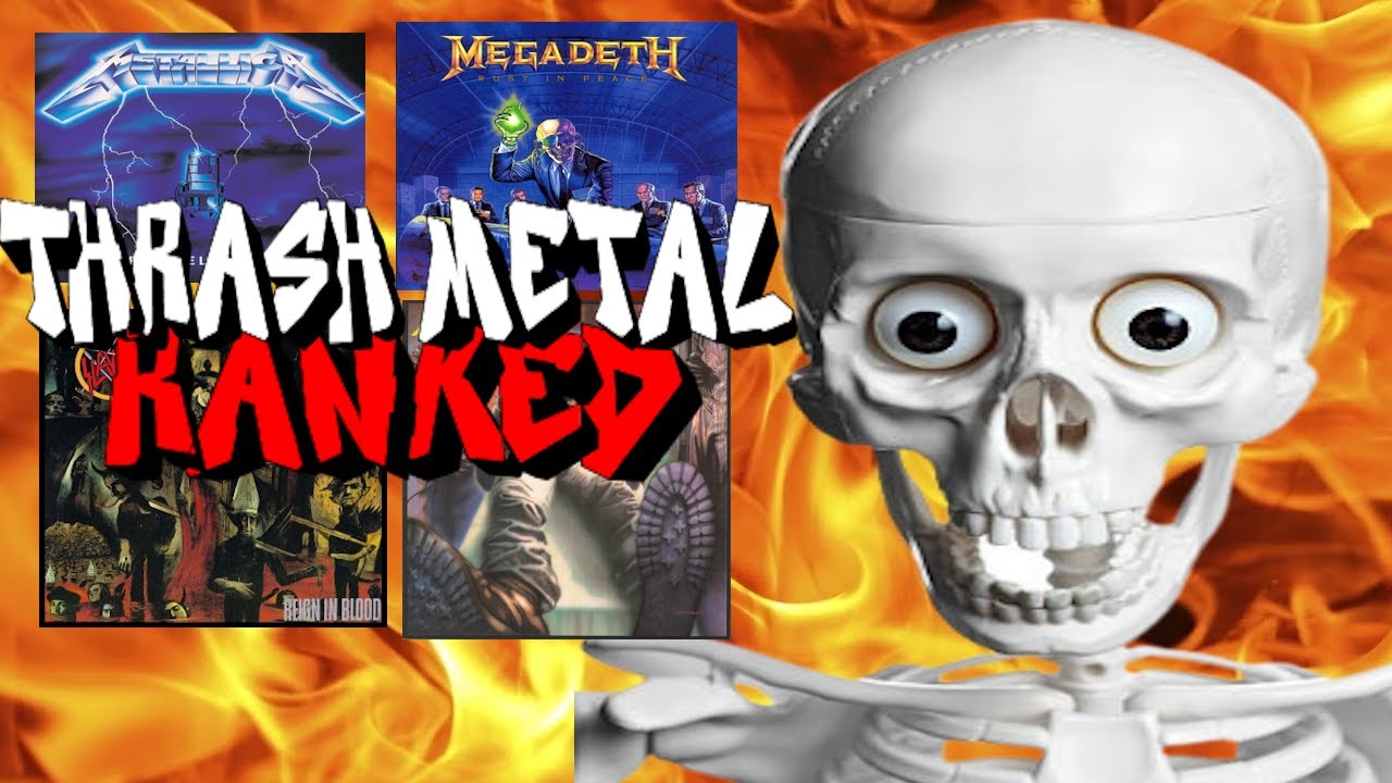 THRASH METAL ALBUMS RANKED