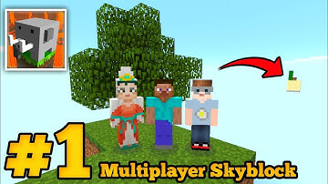 Craftsman: New Multiplayer Skyblock Survival Series - Part 1