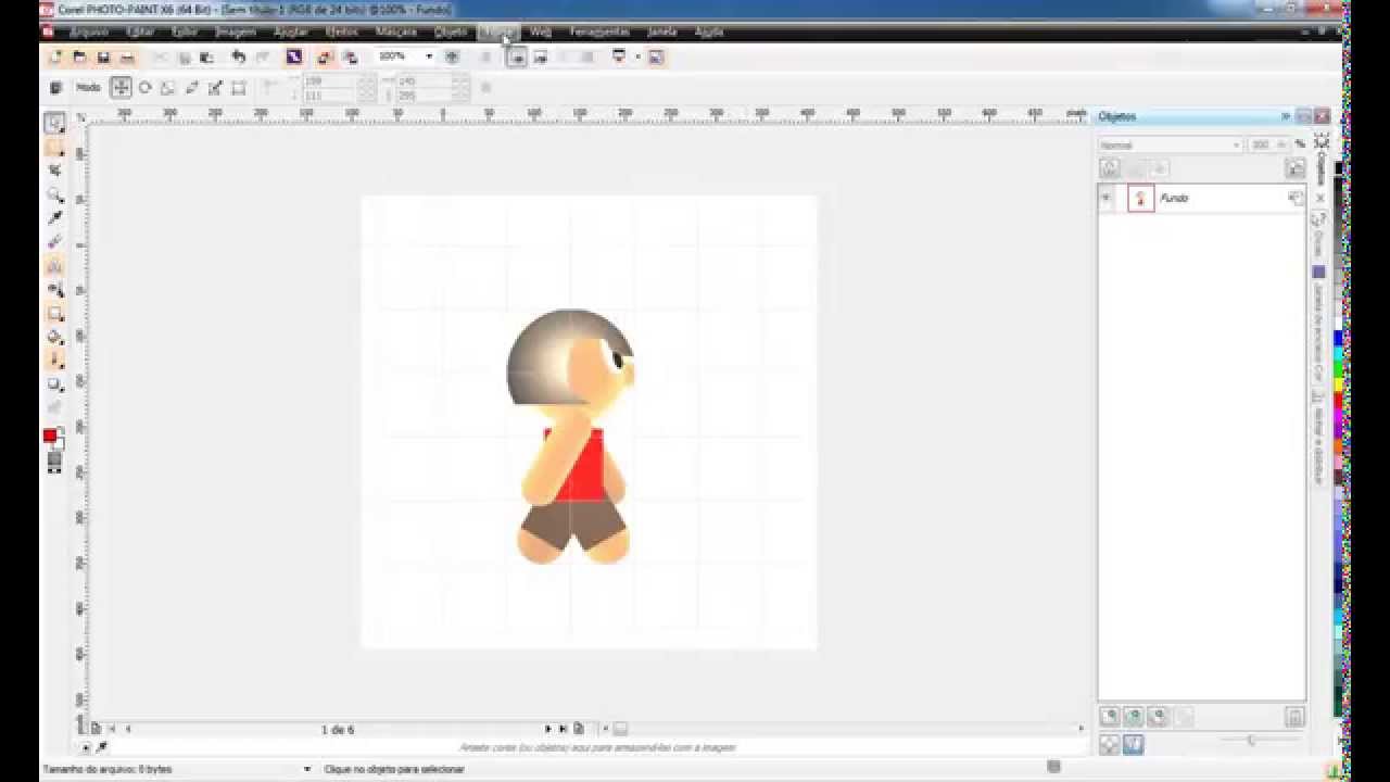 Animacao No Coreldraw X6 Corel Photo Paint X6 Youtube