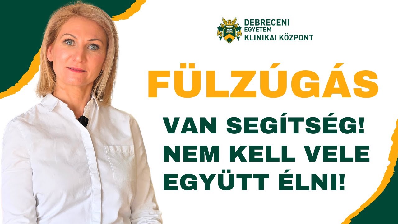 Fülzúgás: nem kell vele együtt élni, van segítség!