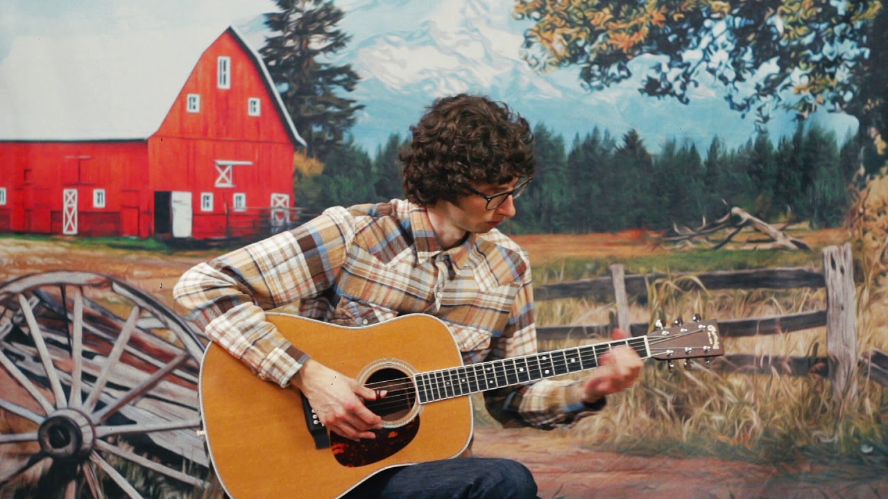 Merle Travis - Cane Break Blues (Cover), 1950s Color