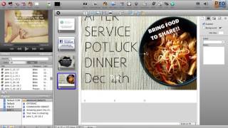 Adding an announcement banner in ProPresenter