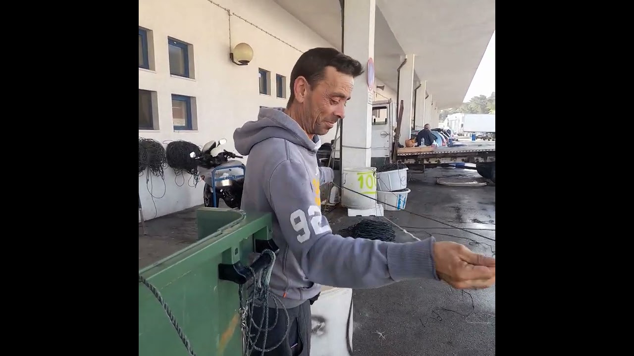 Fishermen's From Sesimbra Black Scabbard Fish Land Work 2023