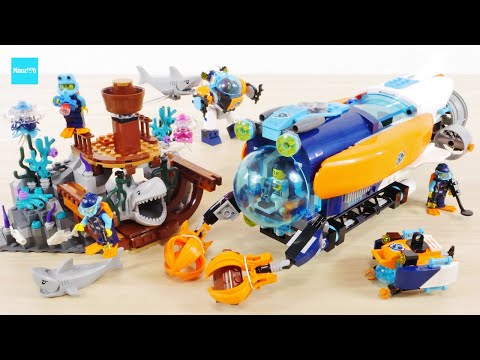 シャクレルプラネット　①②③④⑤、ブラック、ダイナソー　フルコンプ Amazon.co.jp: レゴ(LEGO) シティ 深海探査艇 おもちゃ 玩具