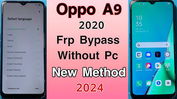Oppo A9 2020 Frp Bypass | Without Pc | Oppo A9 Google Account Frp Bypass New Method 2024