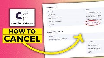 How To Cancel Creative Fabrica Subscription