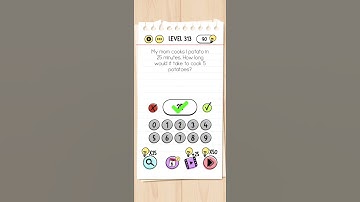 Brain Test Tricky Puzzles level 313 Walkthrough #NovemacGaming #shorts