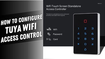 T12 Tuya Access Control | How to configure Password | Card | Tuya App | #accesscontrol #homesecurity
