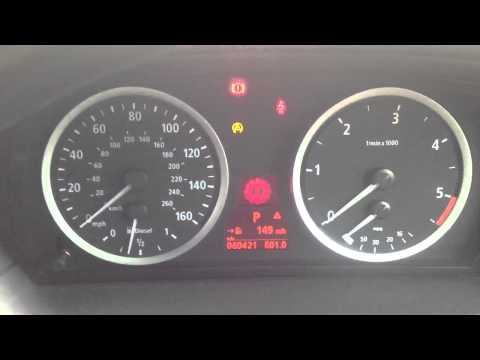 BMW 535d 2005: won't start. Transmission Fault