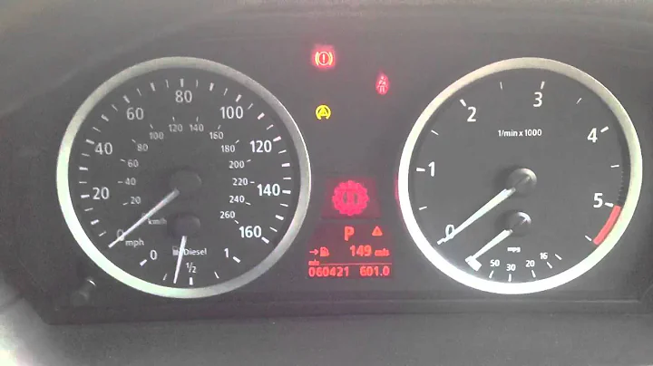 BMW 535d 2005: won't start. Transmission Fault