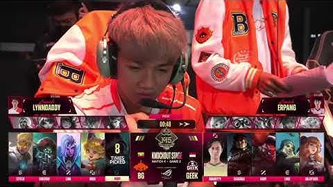 ENG M5 Knockouts Day 2 GEEK vs BGGame 3
