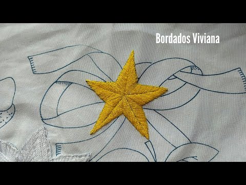 Video: Cómo Bordar Una Estrella