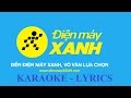 In my xanh  karaoke  lyrics official beat