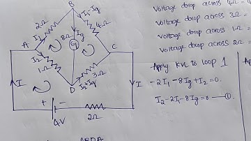 KVL Problem on Wheatstone bridge circuit
