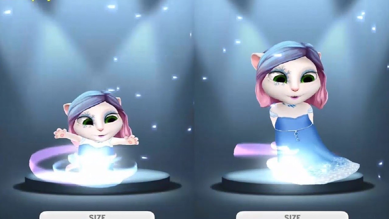 Level 807 My Talking Angela LEVEL 807 Vs LEVEL 862 Gameplay - YouTube