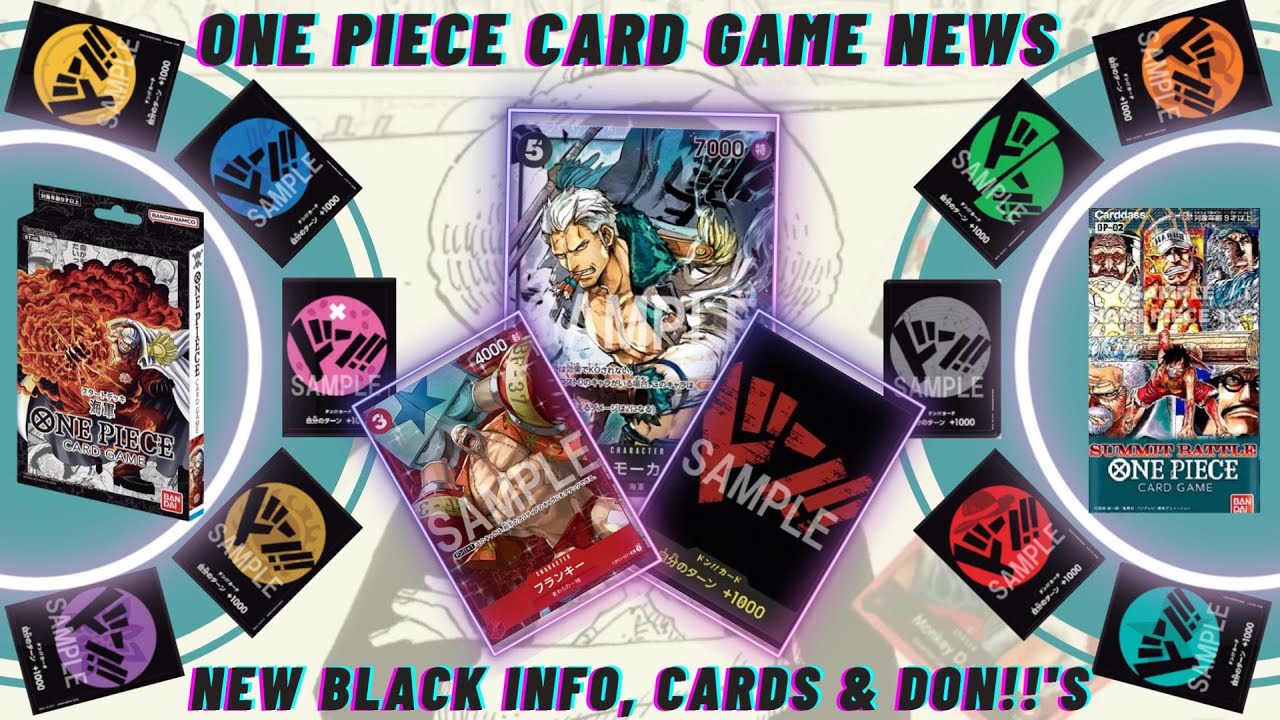 OPCG News - New Black Cards, New Don!! Cards and AA Prize Cards (ONE ...