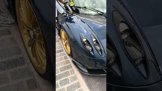 Pagani nettoyée sur le port de Beaulieu-sur-Mer ✨Une œuvre d’art sur roues #detailingauto #detailing