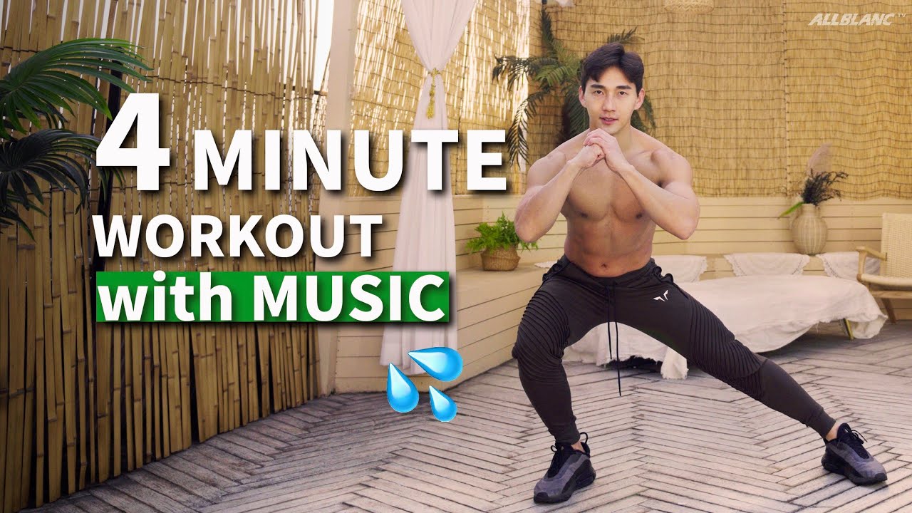 세상에! 설에 먹은 음식 다 태우는 4분 뮤직 홈트 2022 l MUST DO 4M WORKOUT WITH MUSIC ! l FEEL THE RHYTHM ! 🎵