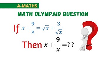 Olympiad Challenge | Junior Math Challenge | Math Olympiad Preparation |No Calculator |  A-MATHS