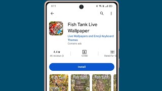 Fish Tank Live Wallpaper App Kaise Use Kare || How To Use Fish Tank Live Wallpaper App screenshot 4