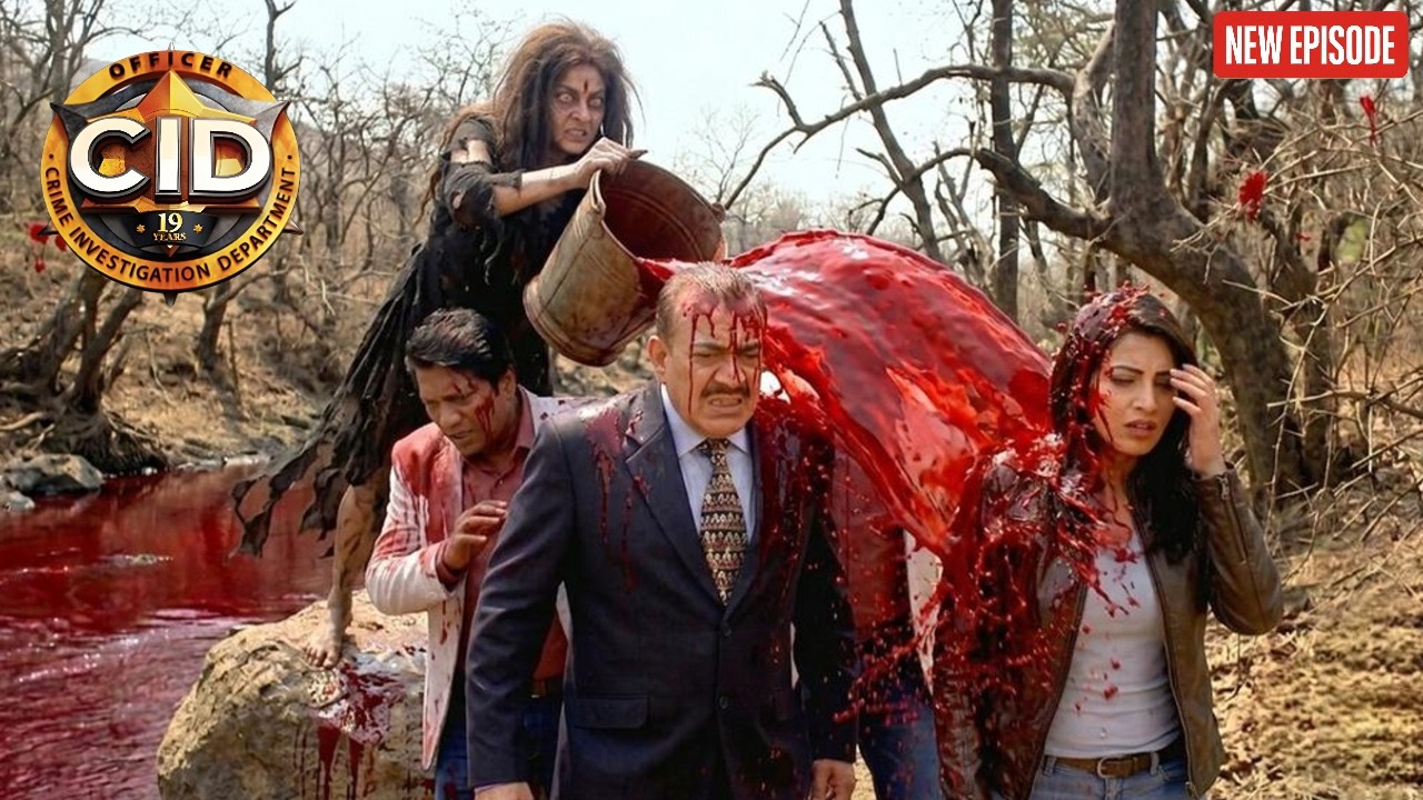 সিআইডি টিমের সাথে রক্ত ​​দিয়ে হোলি উদযাপন করল ডাইনি || CID BANGLA  || NEW EPISODE