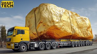 Heavy Machines at Work: How Gold is Mined | Documentary Of Gold Quarries