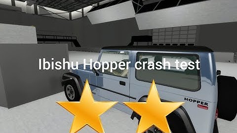 ibishu Hopper crash test#beamng #crashtest #car