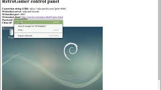 Studying chineese characters while playing mahjong solitaire in RetrogamerVM with browser-client screenshot 5