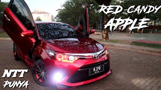 RED CANDY APPLE | VIOS LIMO MJPO GEN 3 2014  | MELUNCUR KE  NTT | BUKAN BEKAS BANJIR