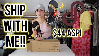 $44 ASP!  Ship My Poshmark Sales With Me! See What Sold FAST & For a GREAT Profit! $$