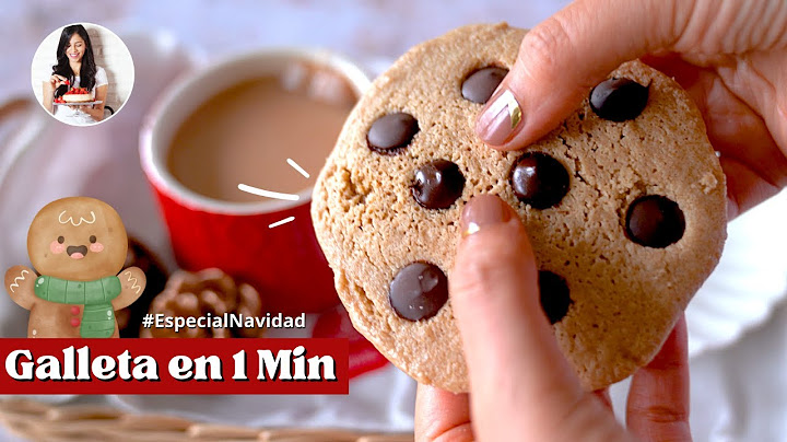 🍪 Galleta en 1 min | Sin horno, Sin Azúcar, Muy fácil | Auxy