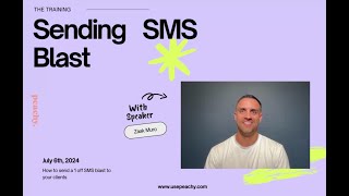 How to send SMS blast