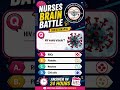 Nurses Brain Battle 🧠🦠 | Question #16 | HIV Mainly Attacks What? #nursingquiz #nursingstudents